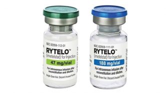 Rytelo Recommended in Europe for Myelodysplastic Syndromes