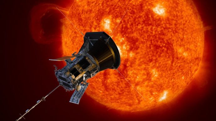 A NASA space probe will fly into the sun on Christmas Eve