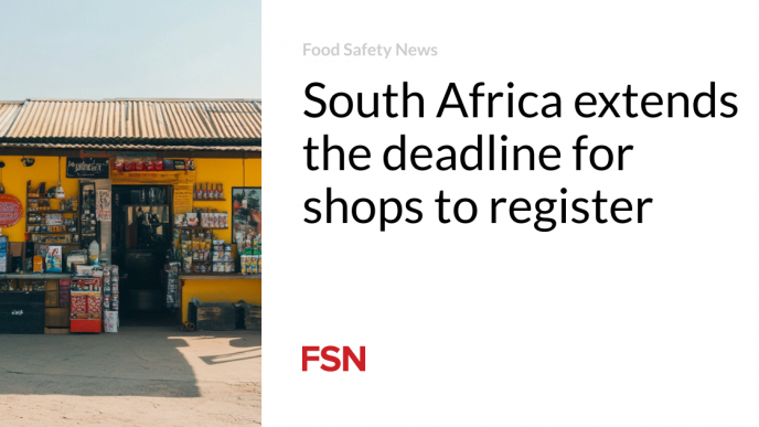 South Africa extends the deadline for shops to register