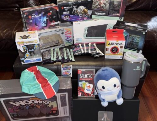 Reminder: Donate to win swag in our annual Charity Drive sweepstakes